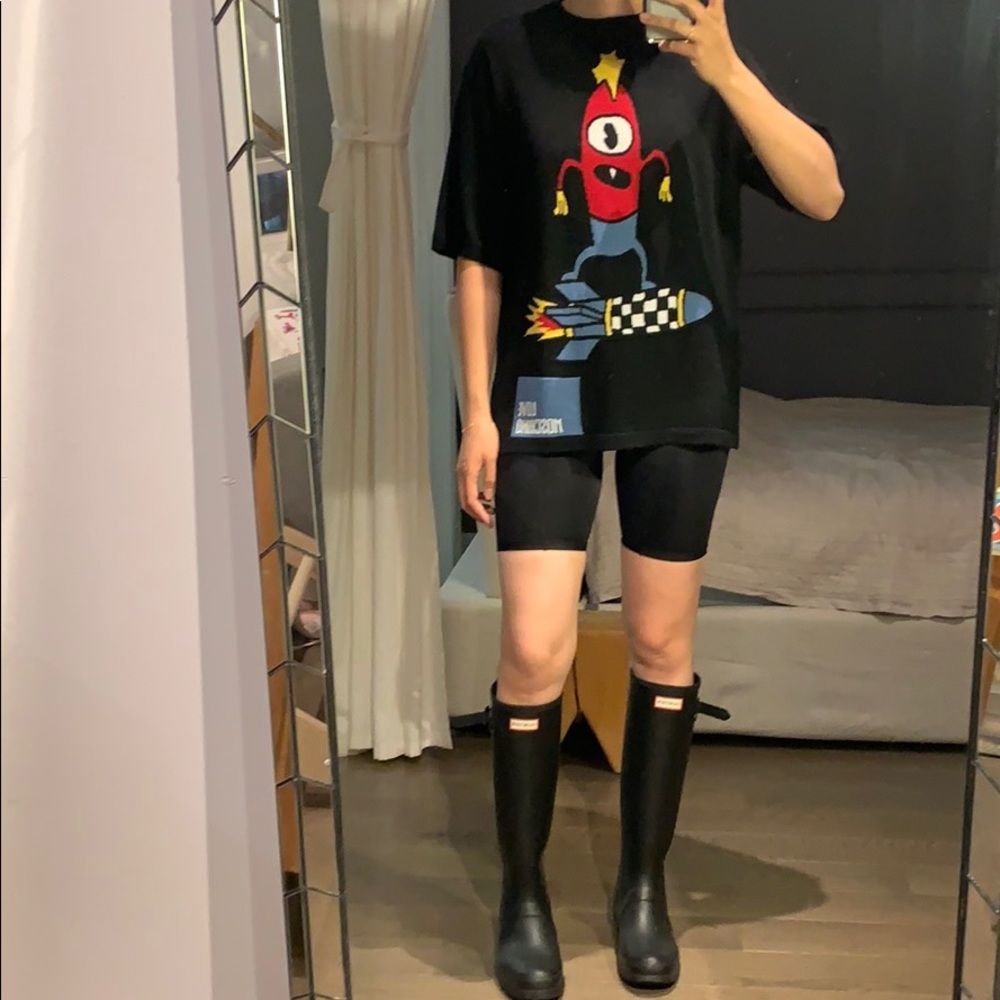 Statement Piece Oversized Knit T-shirt (US 6)